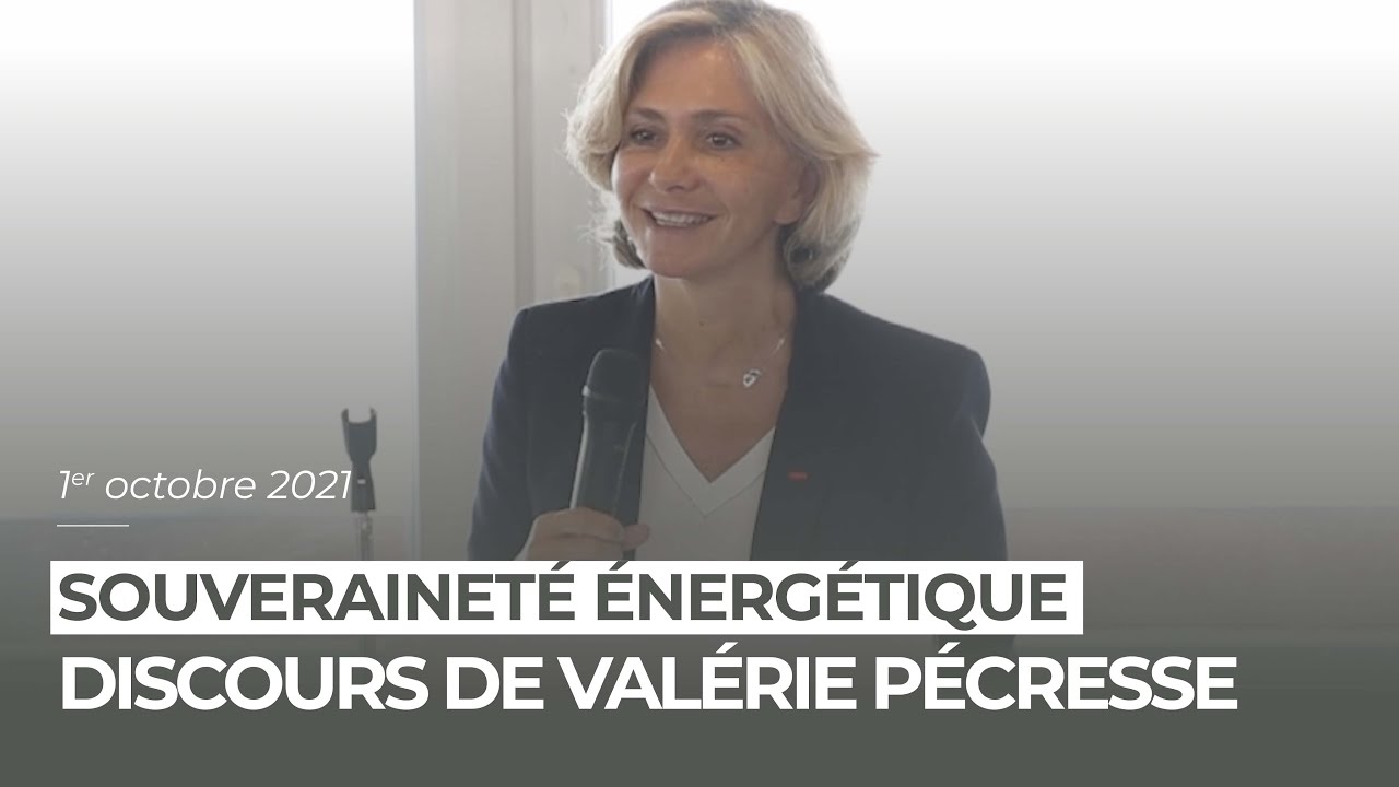 Valérie Pécresse a présenté ses propositions pour une souveraineté énergétique qui allie énergie et pouvoir d'achat à Cherbourg.